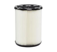 WORKSHOP Wet/Dry Vacs Vacuum Filters WS21200F Standard Wet/Dry Vacuum Filter (Single Shop Vacuum Cleaner Filter Cartridge) Fits WORKSHOP 5-Gallon To 16-Gallon Shop Vacuum Cleaners