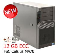 Workstation FSC Celsius M470 RAID D2778-B14 12GB Medical Cuz K990V515-FS050 New