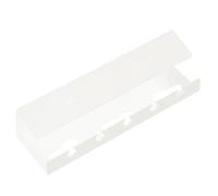 Workstation Wire Control Docking Strip - Modular Cable Routing Frame, Power Line Storage Bracket | Anti Clutter Electrical Cord Organizer For Gaming Desk Laptop Office Studio Living Room Furniture Sur