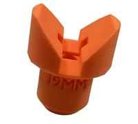 Worktable Peg with V-Shaped Cradle, Single, 19mm | Single Accessory for Woodworking Projects and Shop Layout, Home Workshop Use, Round or Square Workpieces