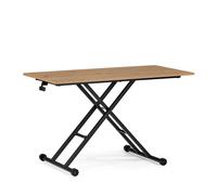 Worktime Lift | 120x60 - Folding desk Oak/Black