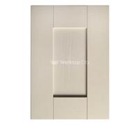 Worktop City Buckingham Wood Grain Shaker Cashmere Replacement Kitchen Doors Sample Colour Swatch