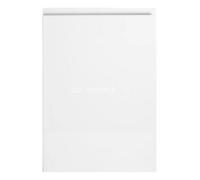Worktop City Larissa Handle Less White Gloss J Pull- Replacement Kitchen Doors Vinyl Colour Swatch