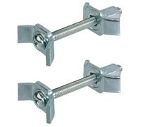 Worktop Connecting Bolts Length M6 x 65mm Galvanized Steel Kitchen Furniture Connecting Screws for Jointing Clamping and Fixing Pack of 2