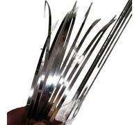 worktop offcuts Thin Plate Width 5mm 304 Stainless Steel Foil Strip Sheet Thickness 0.1mm 0.15mm 0.2mm 0.3mm 0.4mm 0.5mm CNC kit(0.4x5x5000mm)
