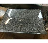 Worktop Saver Crushed Jewel Crystal Diamante Flat Float Glass Worktop Saver Large 30cm x 40cm Silver Eye Catching