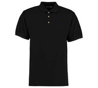 Workwear Heather Polo Shirt Kustom Kit Black XXL