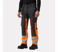 Workwear Helly Hansen Alna 2.0 Hi Vis Construction Trousers Cl 1 Orange D112