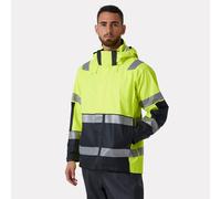 Helly Hansen Workwear 70295 Alna 2.0 Hi Vis Waterproof Rain Jacket Yel XL