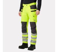 Workwear Helly Hansen Alna 4x Hi Vis Construction Trousers Class 2 Yellow C50
