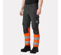 Helly Hansen Workwear 77429 Alna 4X Work Trouser Class 1 Orange/Ebony 46.5" 32.5"