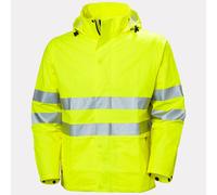 Workwear Helly Hansen Alta Hi Vis Waterproof Rain Jacket Yellow 2XL