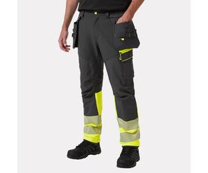 Workwear Helly Hansen Icu Brz Construction Pants, Class 1 Workwear Uk Yellow D104