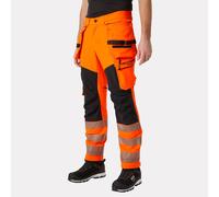 Workwear Helly Hansen Icu Brz Hi Vis Construction Trousers Class 2 Orange C50
