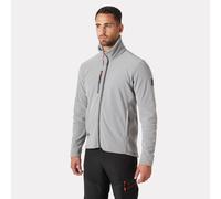 Helly Hansen Workwear Men's Kensington Fleece Jacket Polo Sweater, Grey Melange, X-Large