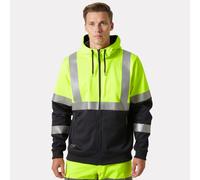 Workwear Helly Hansen Men's Addvis Class 1 Full Zip Hoodie - Hh Workwear Yellow S