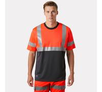 Workwear Helly Hansen Men's Addvis Class 1 Uv Protection T-shirt - Hh Workwear Red 3XL