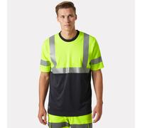 Workwear Helly Hansen Men's Addvis Class 1 Uv Protection T-shirt - Hh Workwear Yellow XS