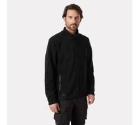 Workwear Helly Hansen Men's Manchester Fleece Mid-layer Jacket - Hh Workwear Black XS