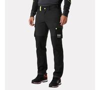 Workwear Helly Hansen Men's Oxford 4x Lightweight Cargo Trousers - Hh Workwear Black D88