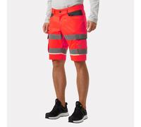 Workwear Helly Hansen Uc-me Hi Vis Cargo Shorts Red C58