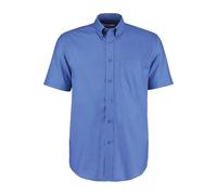 Workwear Oxford Classic Short-Sleeved Shirt Kustom Kit Mid Blue 15 in