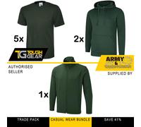 Workwear Pack 2 x Hoodie, 5 x T-Shirt, 1 x Soft Shell Jacket Kit Uniforms Lot