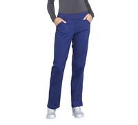 Workwear Professionals Scrubs for Women Pull-On Cargo Pant, Soft Stretch WW170, Navy, M