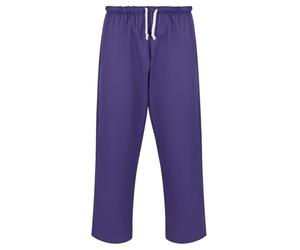 Workwear World Unisex Medical Hospital Doctors Scrub Trousers Bottoms (UK, Alpha, M, Regular, Regular, Purple)