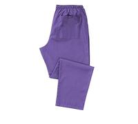 Workwear World WW128 Purple Scrub Trousers - Unisex Medical Doctors Work Wear (Large)