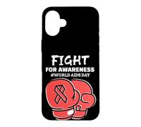 World Aids Day Fight For Awareness December 1st Case for iPhone 16 Plus