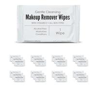 World Amenities - Bulk Makeup Remover Wipes | 500 Count $0.09 unit | Individually Wrapped, Gentle Cleansing, Alcohol Free - All Skin Types - Vitamin E - 100% Recyclable, Hotel Travel Size Toiletries