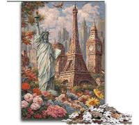 World Attractions 2000 Pieces Jigsaw Puzzle For Adults Teens, Staycation Kill Time Enhance Love between Couples (70x100cm)
