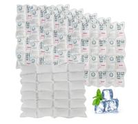 World-Bio Ice Packs for Cool Box, Shipping Food, Travel, Packing, Picnic Cooler Bags, Lunch Boxes - 24 Cell, 6 Pcs