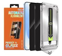 World biz 2 Pack for Samsung Galaxy S25 / S24 Privacy Screen Protector, 9H+ Tempered Glass Film, Anti Spy, Fast & Easy Installation, Fingerprint Compatible, Auto Dust-Elimination Tool