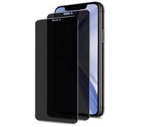 World biz 2 Pack Privacy for iPhone 11 Pro 5.8-Inch Screen Protector, Anti-Spy Tempered Glass Film, Case Friendly, 9H Hardness, Anti-Scratch, Ultra Resistant, Touch Sensitive, No Bubbles
