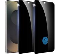 World biz 2 Pack Privacy for Samsung Galaxy S25 Ultra 5G 6.9-Inch Screen Protector, Anti-Spy Tempered Glass Film, Case Friendly, 9H Hardness, Anti-Scratch, Ultra Resistant, Touch Sensitive