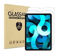 World biz 2-Pack Screen Protector for Ipad Air 5th/4th Generation 10.9-Inch,Ipad Pro 11-inch,Tempered Glass Film,9H Hardness, Ultra Clear, Anti Scratch, Face ID Compatible.