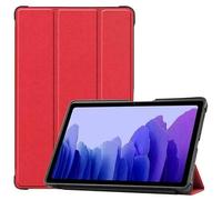 World biz Case for Galaxy Tab A7 10.4” Case 2022 2020(SM-T500/ T505/ T507), Slim Folio Stand Protective Tablet Cover, Multi-Angle Viewing, Auto Wake/Sleep Galaxy Tab A7 (Red)