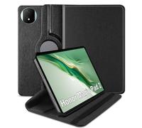 World biz Case for Honor Magic Pad 2 12.3'' 2024, 360 Degree Rotation Protective Stand Leather Folio Cover, Auto Wake/Sleep, Rotating Case for Honor Magic Pad 2 (Black)