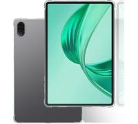 World biz Clear Case for Honor Pad X8a 11 inch 2024 Tablet, Flexible Transparent Soft Bumper TPU Reinforced Corner, Shockproof Cover for Honor X8a Tablet 11"