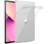 World biz Clear Case for iPad Pro 12.9 Inch (1st and 2nd Generation 2015 and 2017), Soft Slim & Lightweight TPU Transparent Shockproof Raised Edge Gel Tablet Cover, iPad 12.9’’