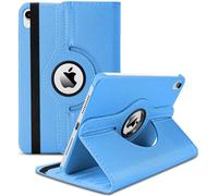 World biz Rotating Case for iPad 10th Generation (2022) 10.9 Inch - 360 Degree Rotating Leather Folio Case Protective Stand Cover, Auto Wake Sleep (Sky Blue)