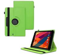 World biz Universal 8 inch Tablet Case, PU Leather Stand Case Folio Cover 360° Rotating Case Fits for All 8.0" Inch Samsung, Lenovo, Acer, Huawei, Sony, iPad, Toshiba Android Tablets (Green)