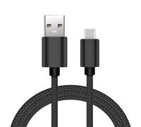 World biz USB C Charger Cable, 3M USB to USB C Cable, Braided USB A to USB C Phone Charger Cable for iPhone 15 (Standard Charging), Samsung S22/S21, Hua-wei, Pixel, i-Pad, Switch,More (Black)