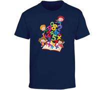 World Book Day Kids T-Shirt Math Numbers Day Boys Girls Unisex Funny Cartoon School Gift Tshirt Navy Blue - Youth X-Small (Age 3-4)