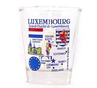 World By Shotglass Luxembourg EU Series Landmarks and Icons Shot Glass