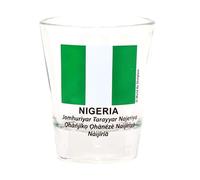 World By Shotglass Nigeria Shot Glass