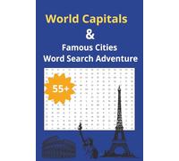 World Capitals & Famous Cities Word Search Adventure