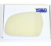 WORLD CAR MIRRORS FITS AUDI A3 2010-2012 REPLACEMENT WING MIRROR GLASS LEFT SIDE, STICK-ON GLASS